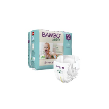 BAMBO Nature Babywindeln Gr. 2 (3-6 kg) von ABENA GmbH
