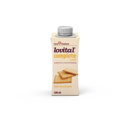 lovital complete energy 2.0 Keks-Geschmack (24 x 200 ml) von CuraProducts GmbH