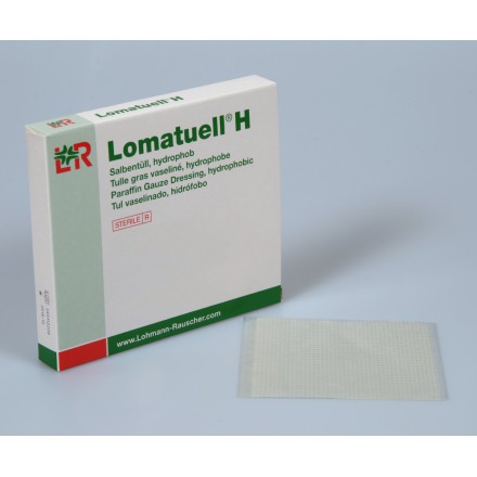 Lomatuell H 10 x 10 cm steril von Lohmann & Rauscher GmbH & Co. KG