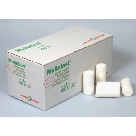 Mollelast elastische Fixierbinde 6 cm x 4 m, lose im Karton von Lohmann & Rauscher GmbH & Co. KG