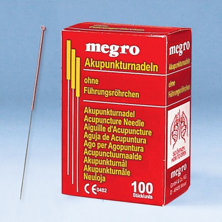 Akupunkturnadeln mit Kupfergriff, A1 von Megro GmbH & Co. KG