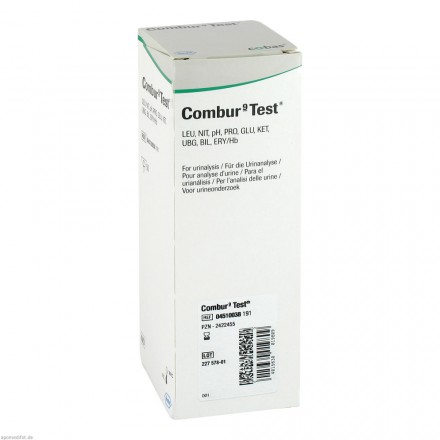 Combur 9 Test Teststreifen von Roche Diabetes Care Deutschland GmbH