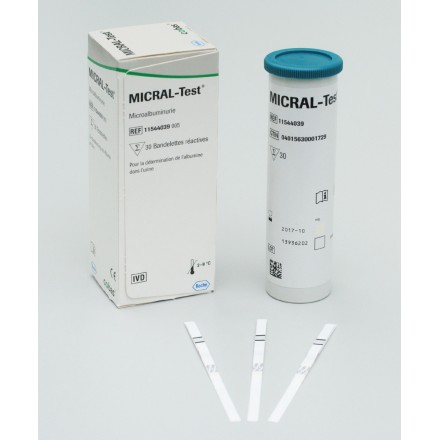 Micral-Test II visuelle Harnteststraße Albumin von Roche Diabetes Care Deutschland GmbH