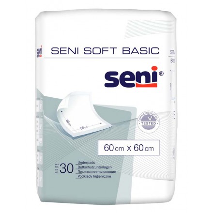 Seni Soft Basic 60 x 60 cm Bettschutzunterlagen von TZMO Deutschland GmbH