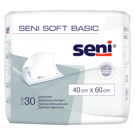 Seni Soft Basic 40 x 60 cm Bettschutzunterlagen von TZMO Deutschland GmbH