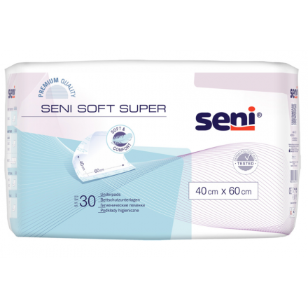 Seni Soft Super 40 x 60 cm Bettschutzunterlagen von TZMO Deutschland GmbH