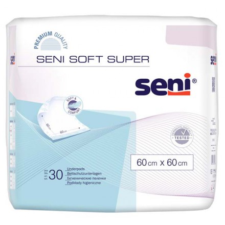 Seni Soft Super 60 x 60 cm Bettschutzunterlagen von TZMO Deutschland GmbH